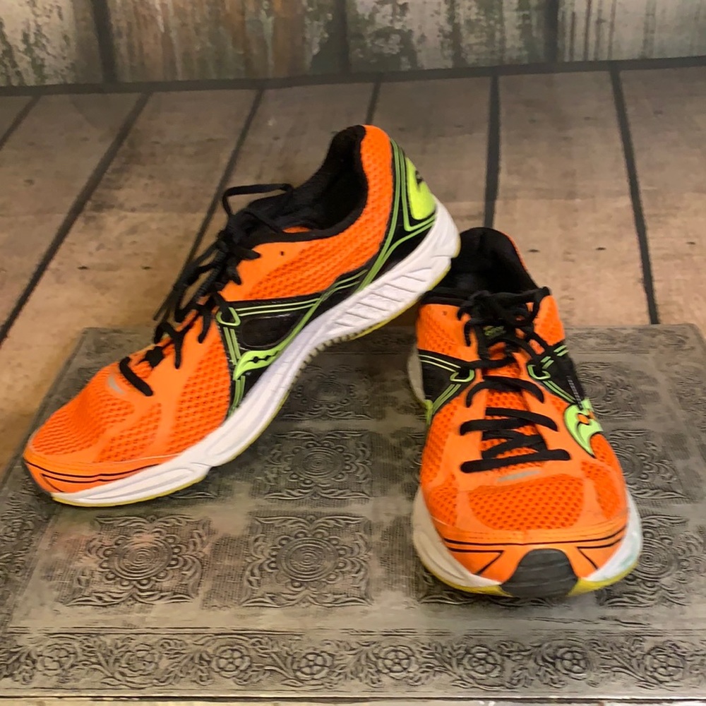 Saucony Fastwitch 6 Orange & Neon Yellow Men's Running shoes